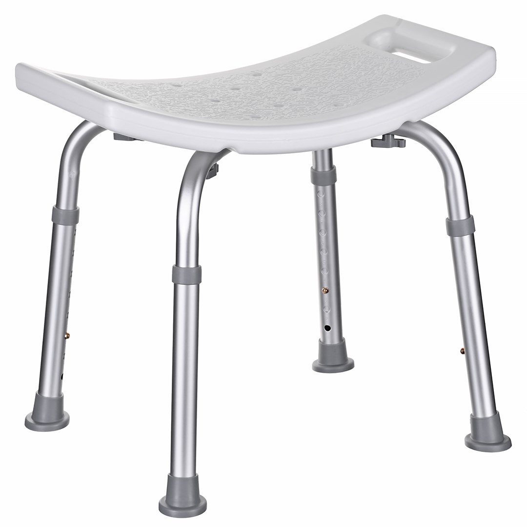 ActionMed Rectangular shower stool with height