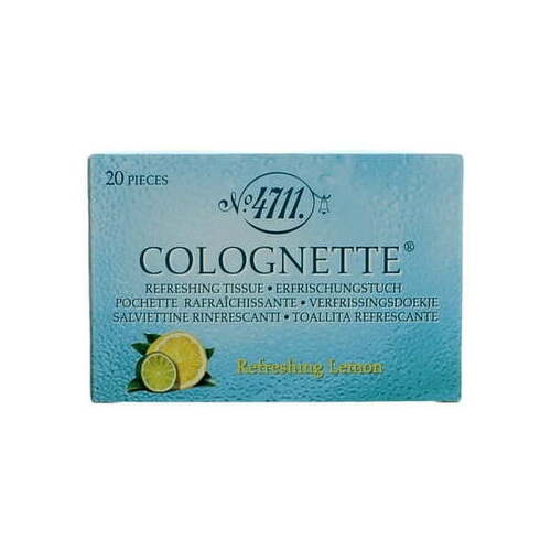 4711 Refreshing Lemon Tissues Vlhčené ubrousky