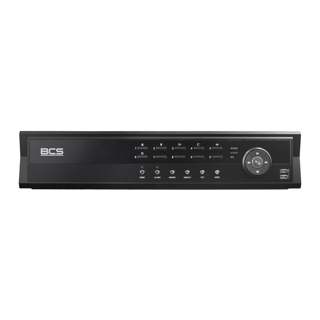 BCS Rejestrator IP 32-kanałowy -U-NVR3206-A-4K-16P(8TB) |