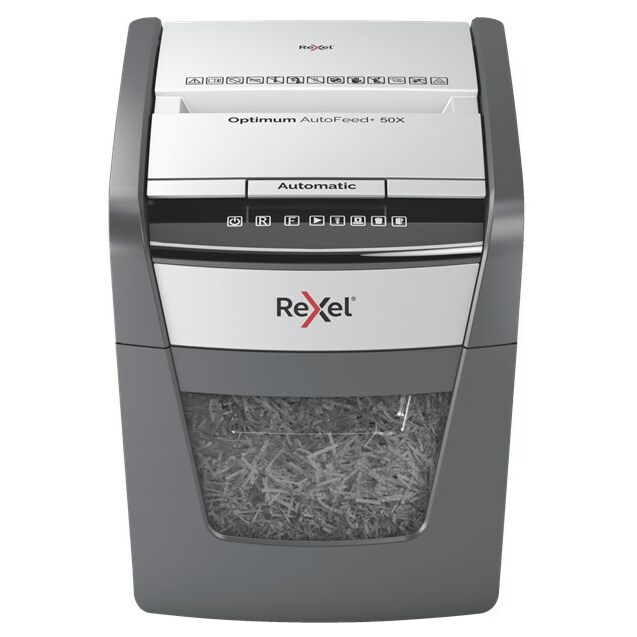 Rexel Optimum AutoFeed+ 50X paper shredder