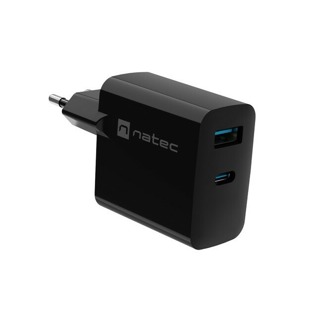 NATEC RiberaGAN USB 45W wall charger