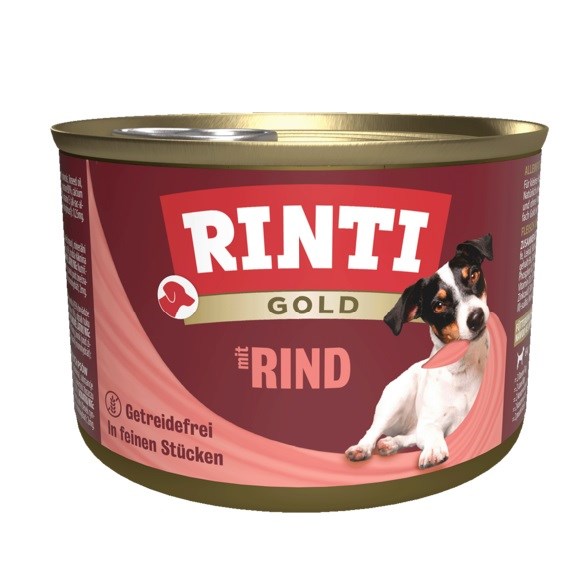 RINTI  Gold Beef - wet dog