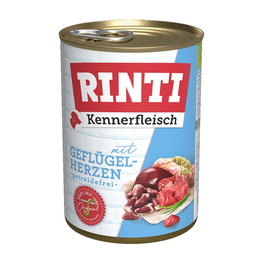 RINTI Kennerfleisch Poultry hearts - wet