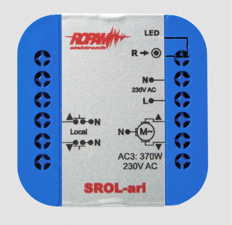 Rose&Tulipani ROPAM SROL-ari wireless, 230VAC roller