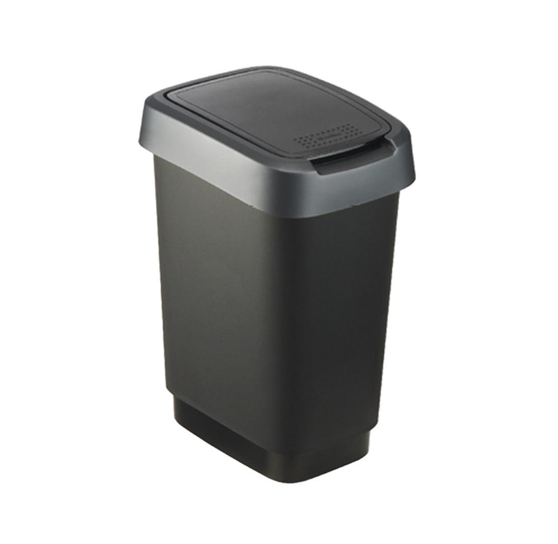 Rotho  Twist Silver - trash bin