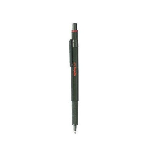 ROTRING  600 Black Clip-on retractable ballpoint