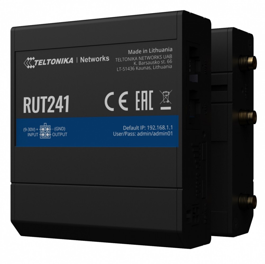 Teltonika  Router LTE RUT241 (Cat 4)