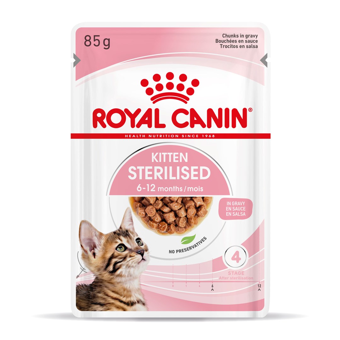 Royal Canin Sterilised Gravy 12x85g |