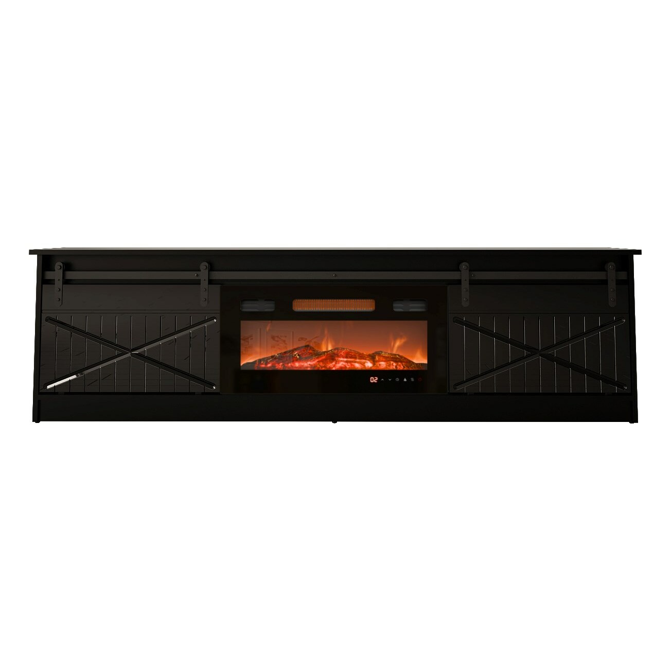 Cama MEBLE RTV GRANERO + fireplace