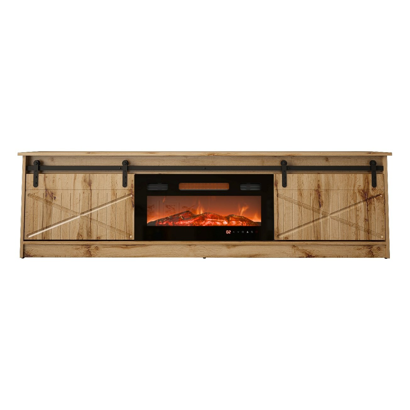 Cama MEBLE RTV GRANERO + fireplace
