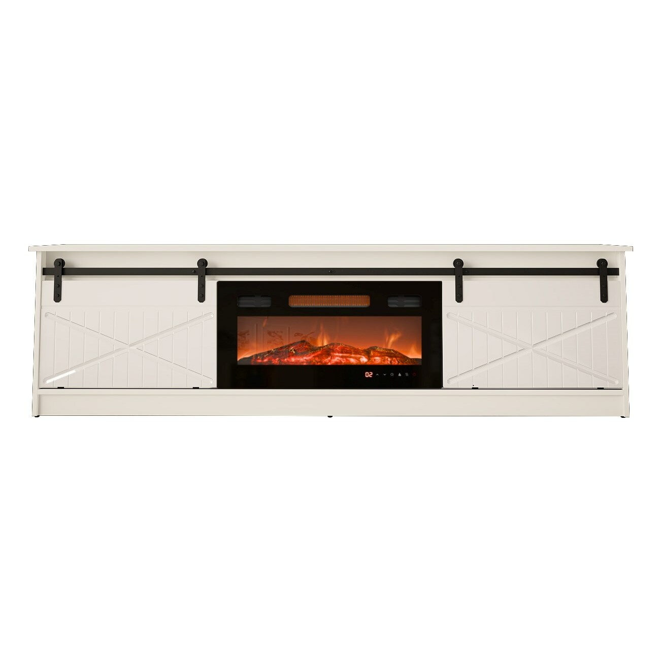 Cama MEBLE RTV GRANERO + fireplace