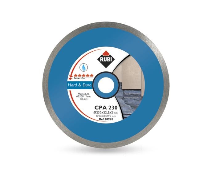 RUBI CPA DIAMOND BLADE FOR HARD