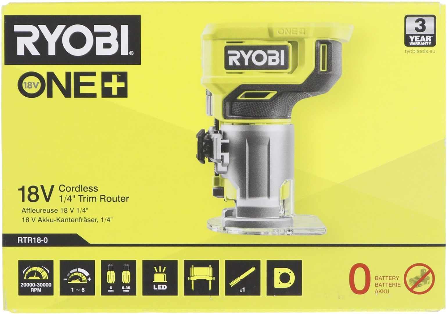 RYOBI router | 5133005654 | 4892210206909