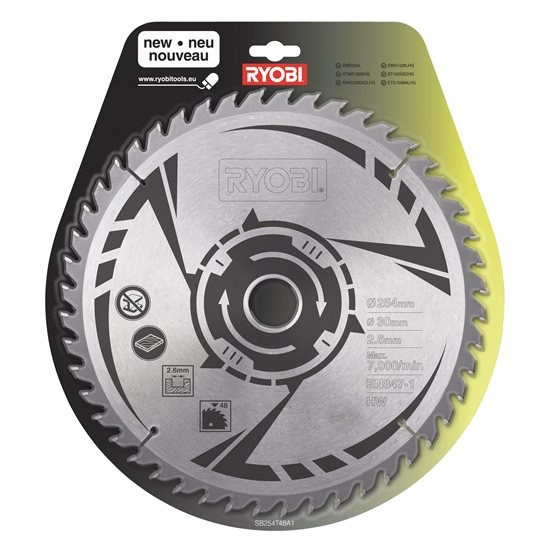 RYOBI  SB254T48A1 circular saw blade 25
