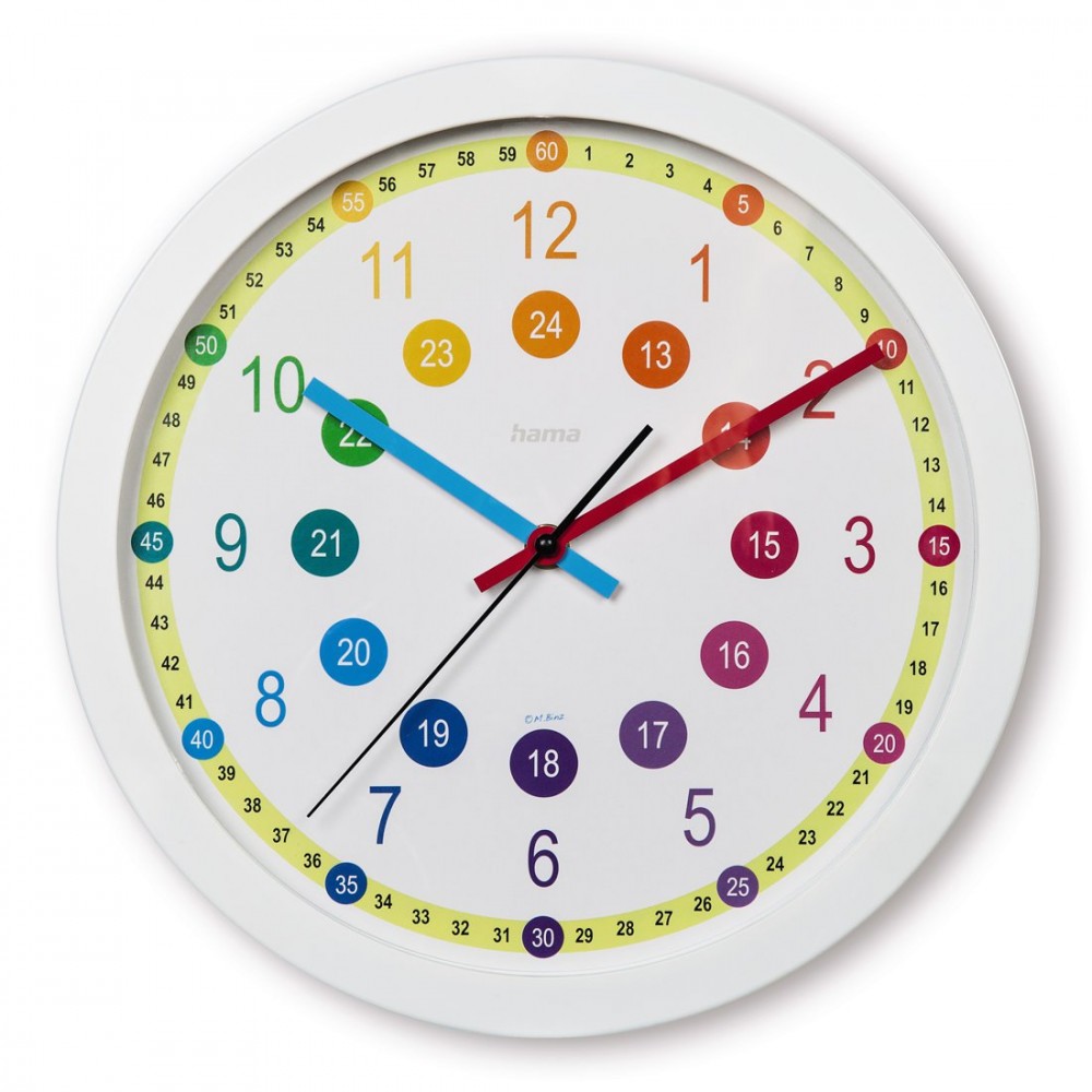 Hama sal children`s wall clock |