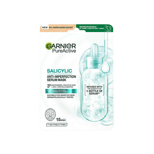 GARNIER Salicylic Serum Mask - Maska