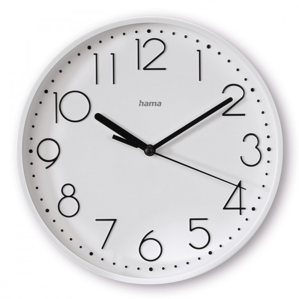 Hama salina wall clock 22cm white