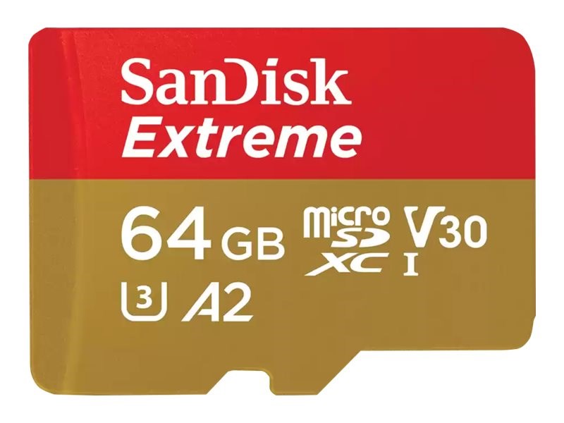 SANDISK  Extreme 64 GB MicroSDXC UHS-I