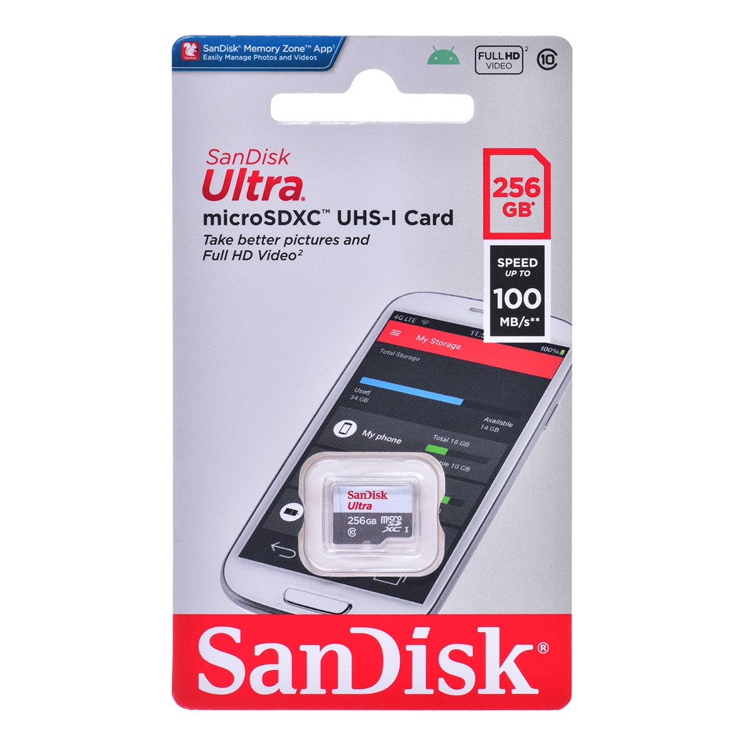 SANDISK  Ultra 256 GB MicroSDXC UHS-I