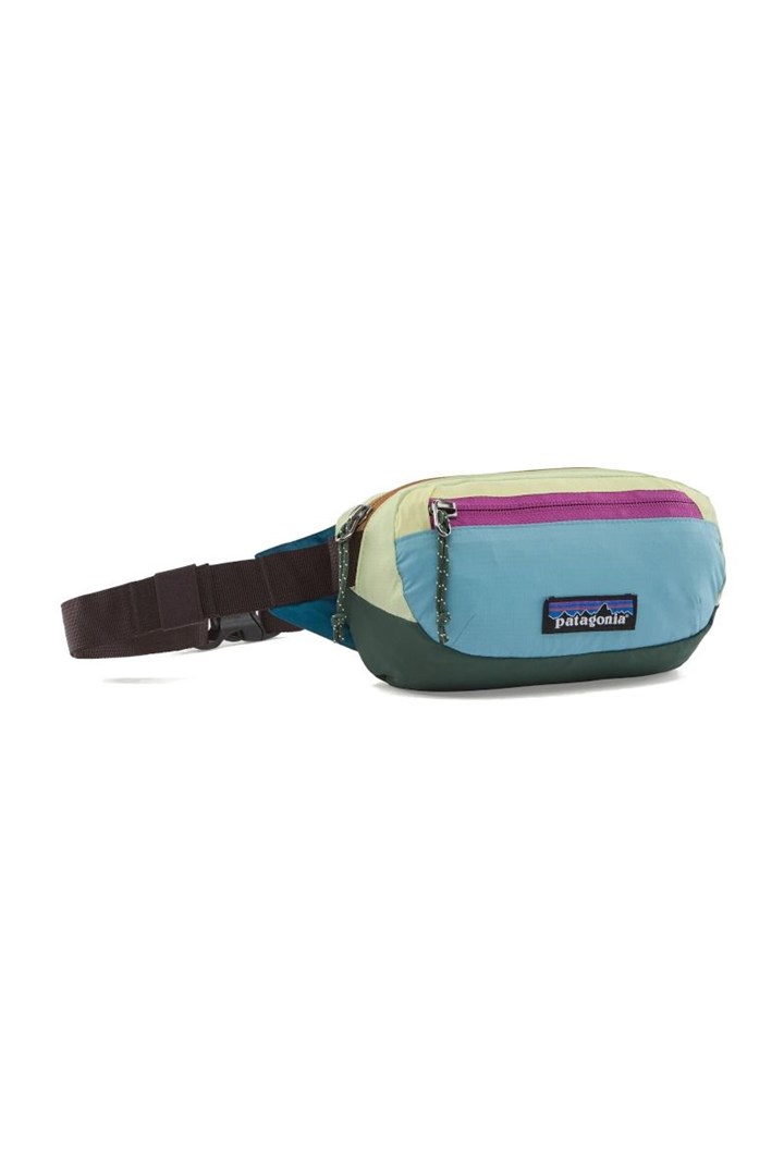 Patagonia Saszetka terravia mini hip pack-patchwork-snowmelt