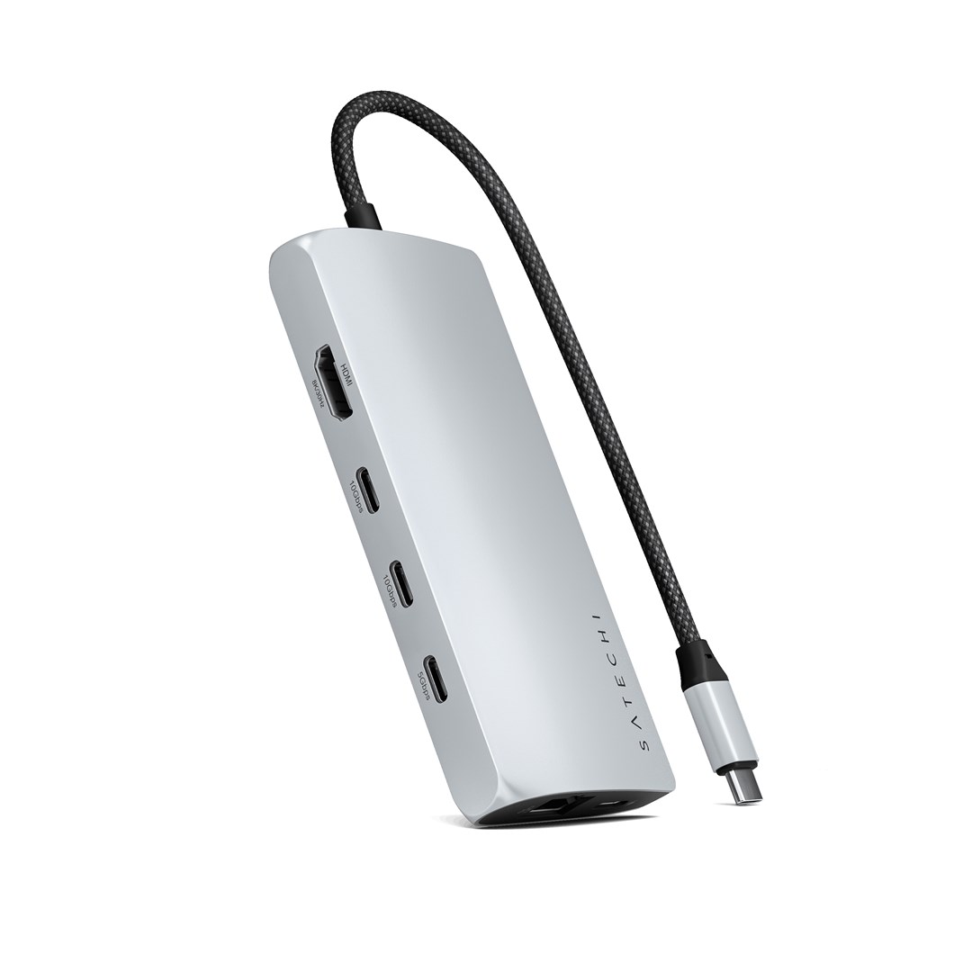 No name Satechi ST-P8KES laptop dock/port