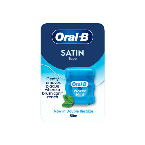 Oral-B Satin Waxed Mint 50 m