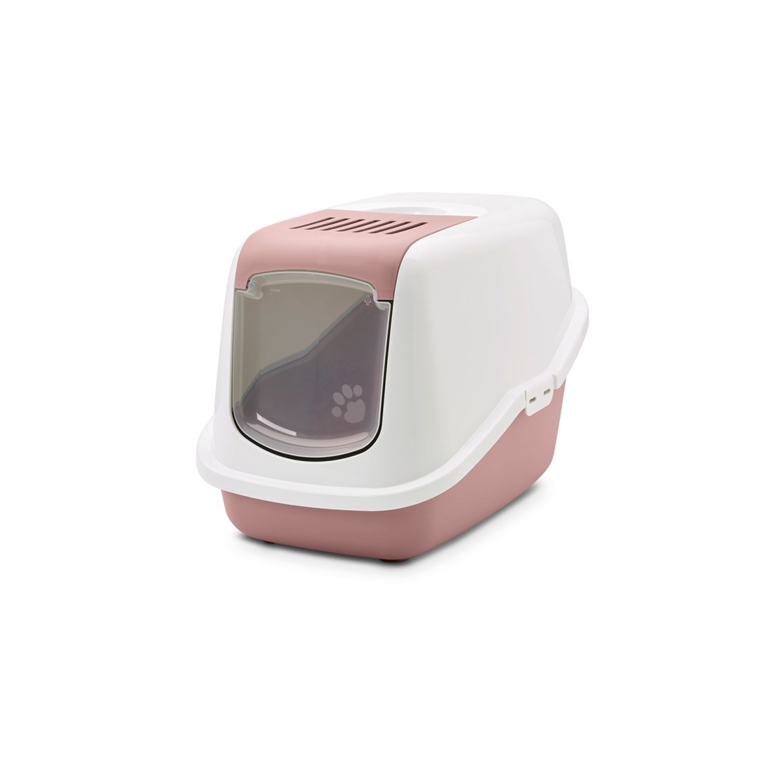 SAVIC Nestor White-Pink - Covered Cat