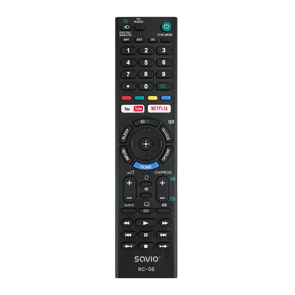 SAVIO  RC-08 remote control TV Press