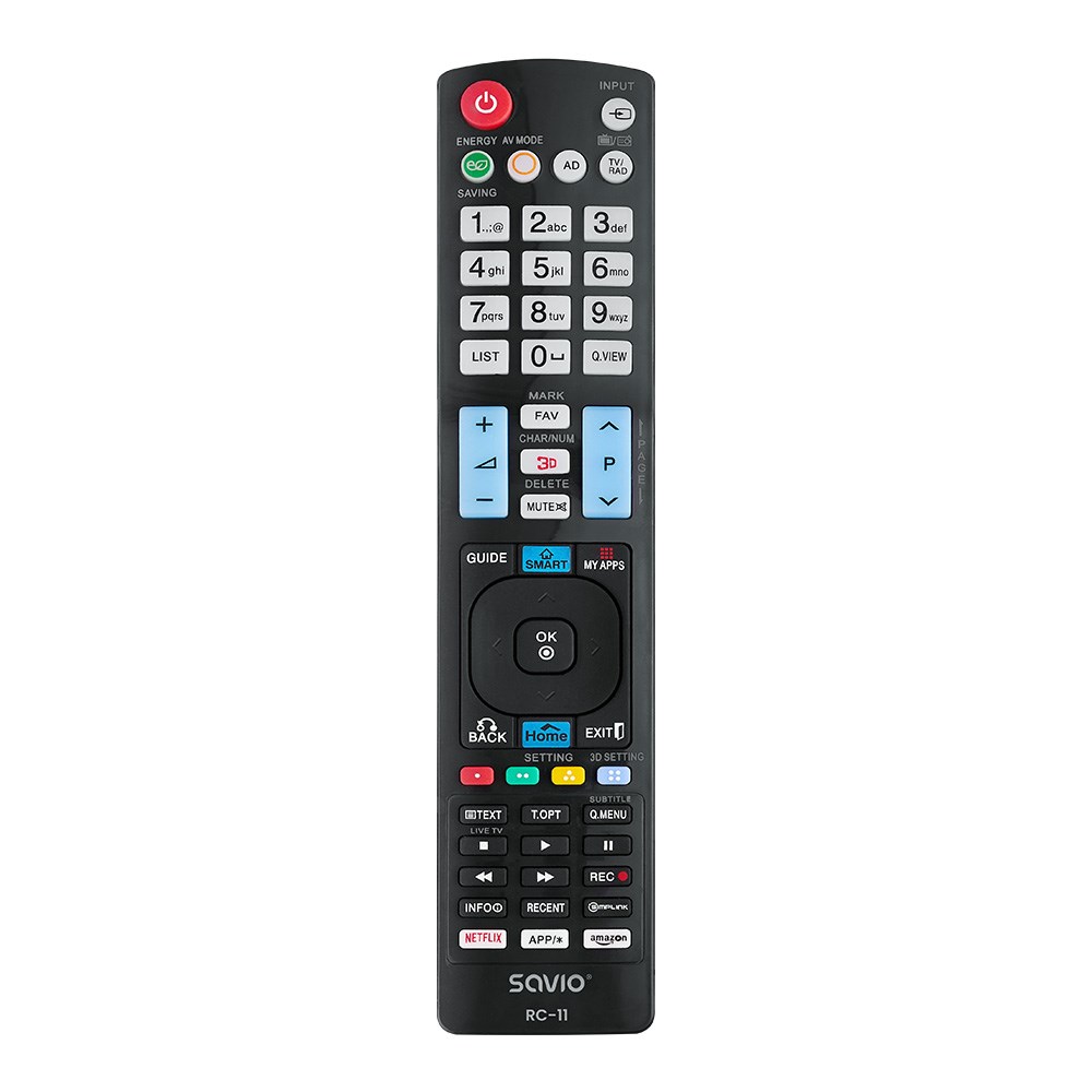 SAVIO RC-11 remote control IR Wireless