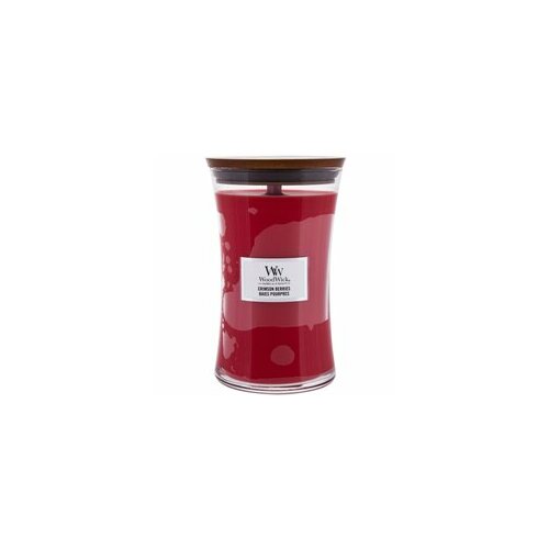 WoodWick Scented candle vase Crimson Berries