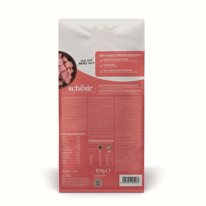 Schesir Animal Mono Protein Formula Sterilized
