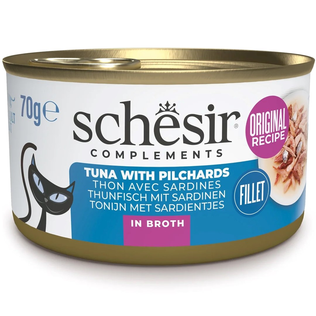 Schesir  in cooking broth Tuna with