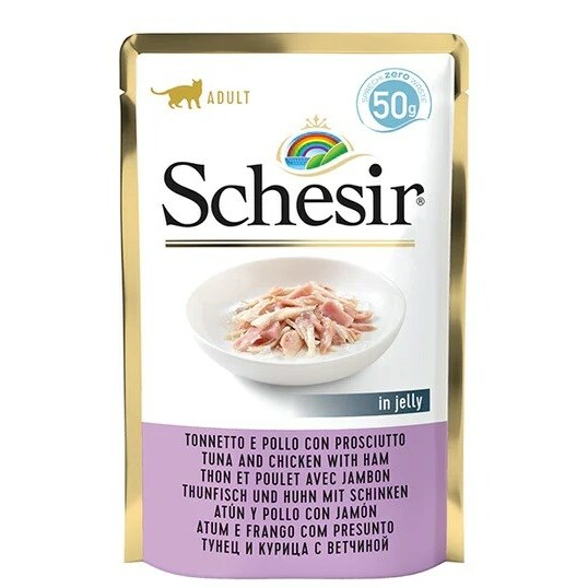 Schesir  in jelly Tuna and chicken