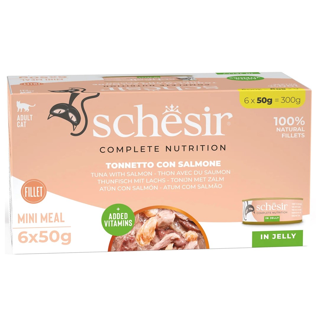 Schesir  Tuna with salmon in jelly