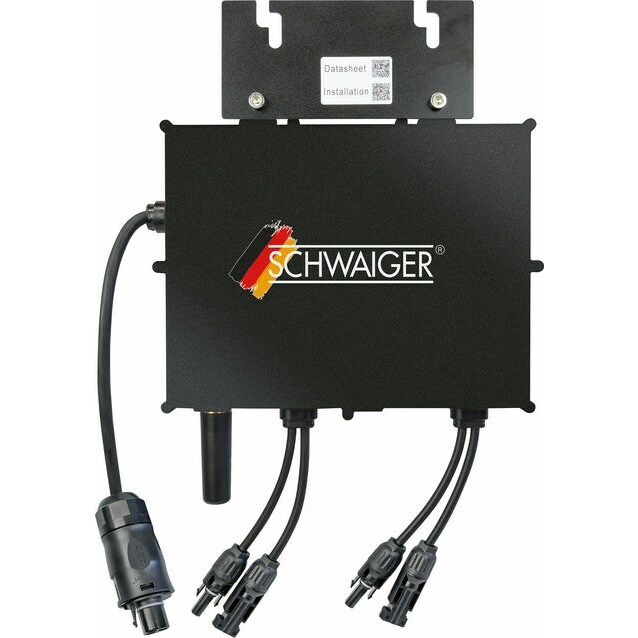 Schwaiger SOWR0806 power adapter/inverter Indoor Black