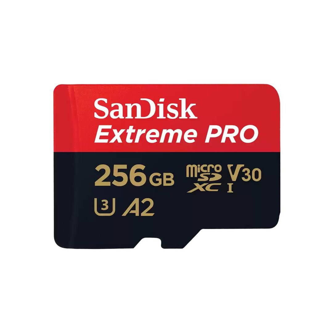 SANDISK SD MicroSD Card 256GB Extreme
