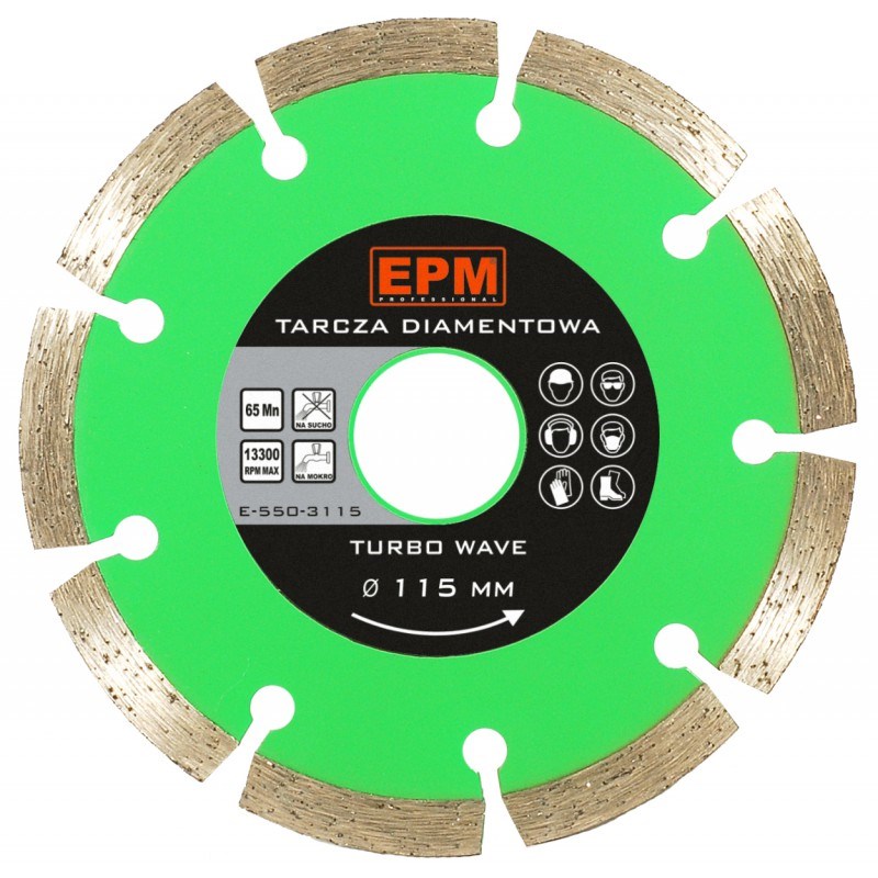 No name Segmented diamond blade 350mm