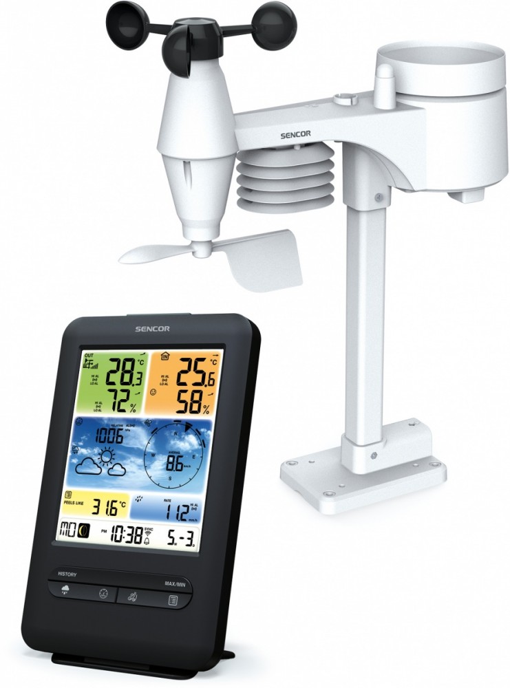 Sencor   SWS 9898 Wifi Profes. Weather