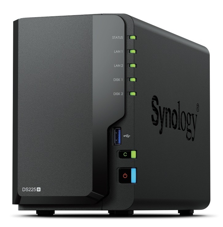 Synology Server DS225+ 2x0HDD J4125 2GB