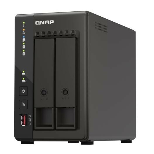 QNAP Server TS-253E-8G 2-bay desktop NAS