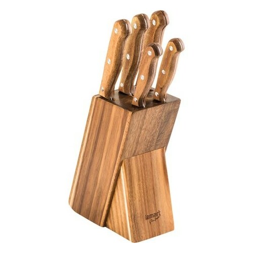 Lamart  Set 5 knifes in block