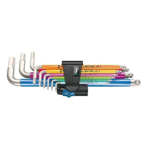 WERA Set of metric hex wrenches