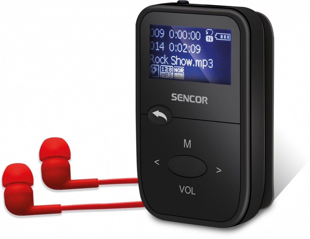 Sencor  SFP 4408BK MP3 Player 8GB