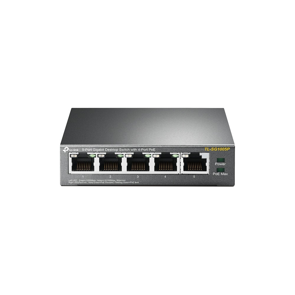 TP-LINK  SG1005P switch 5xGE (4xPoE) |