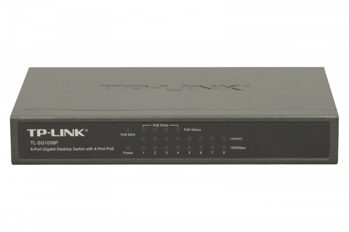 TP-LINK SG1008P switch 8x1GB PoE |