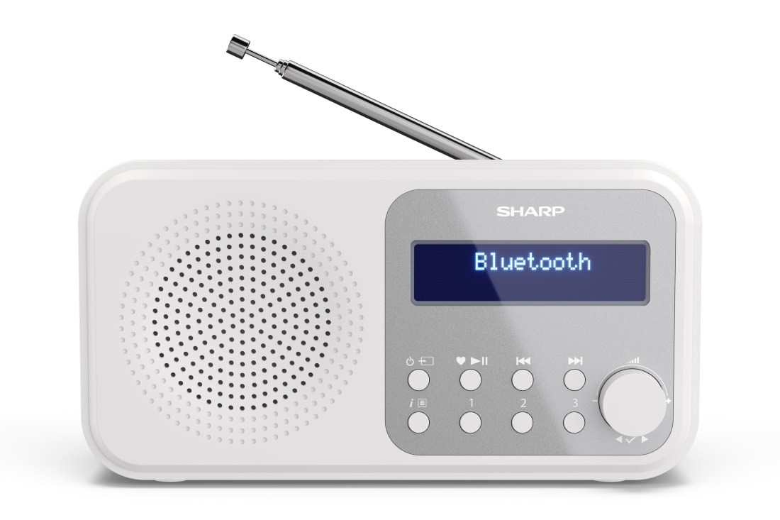 Sharp  DR-P420 Portable Digital White |