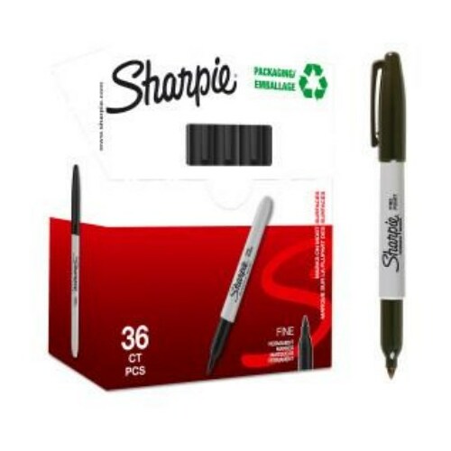 Sharpie  2025040 marker 36 pc(s) Black