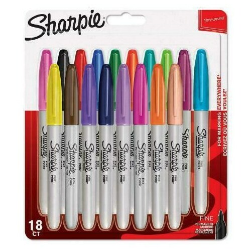 Sharpie  Fine marker 18 pc(s) Fine
