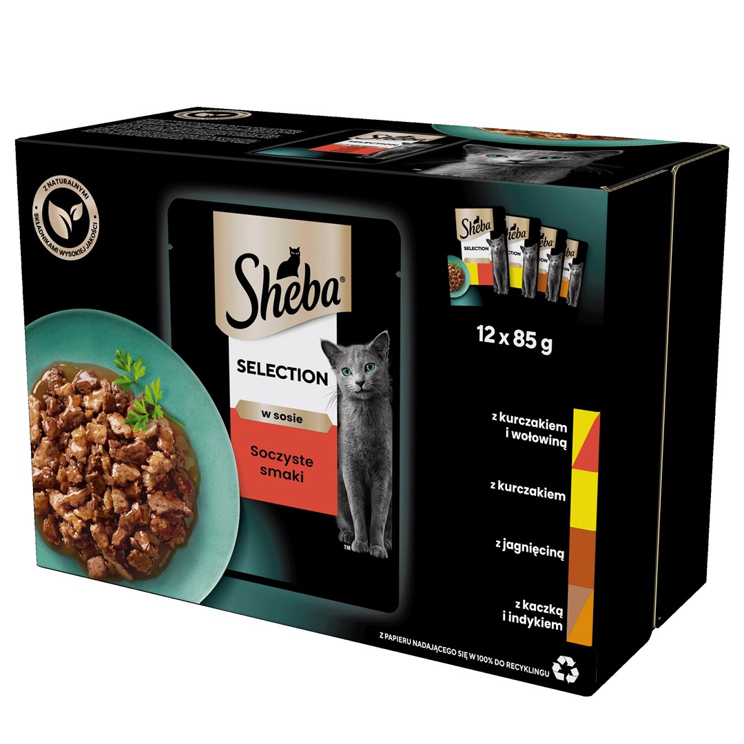 Sheba Selection in Sauce Juicy Flavours