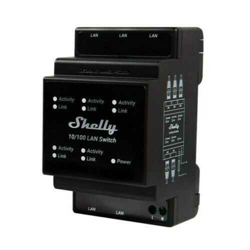Shelly  LAN Switch 5 Ports 10/100